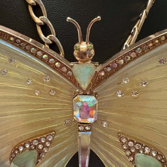 Betsey Johnson Butterfly Necklace - Picture 3 of 12